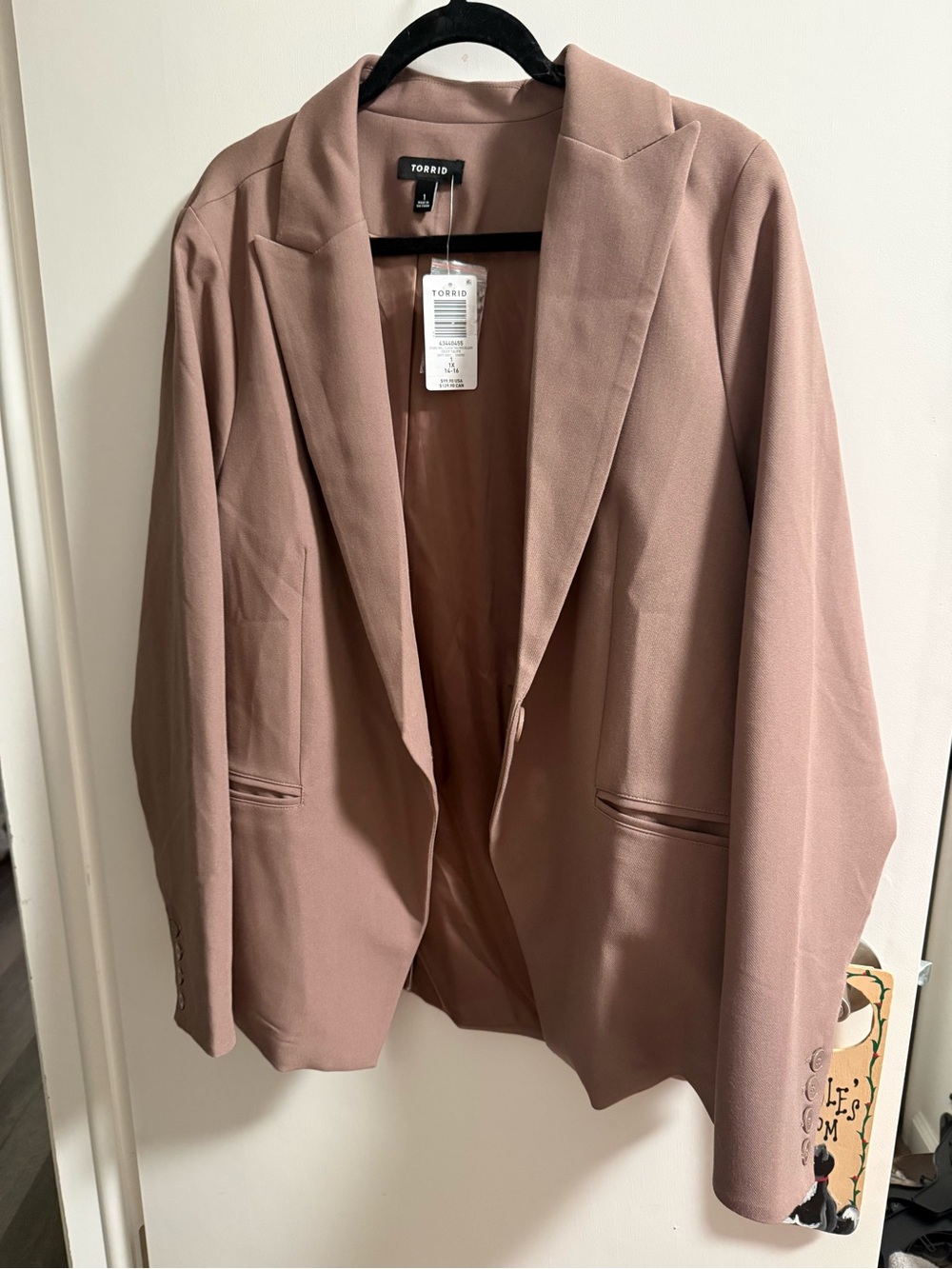 Torrid Deep Taupe Pant Suit